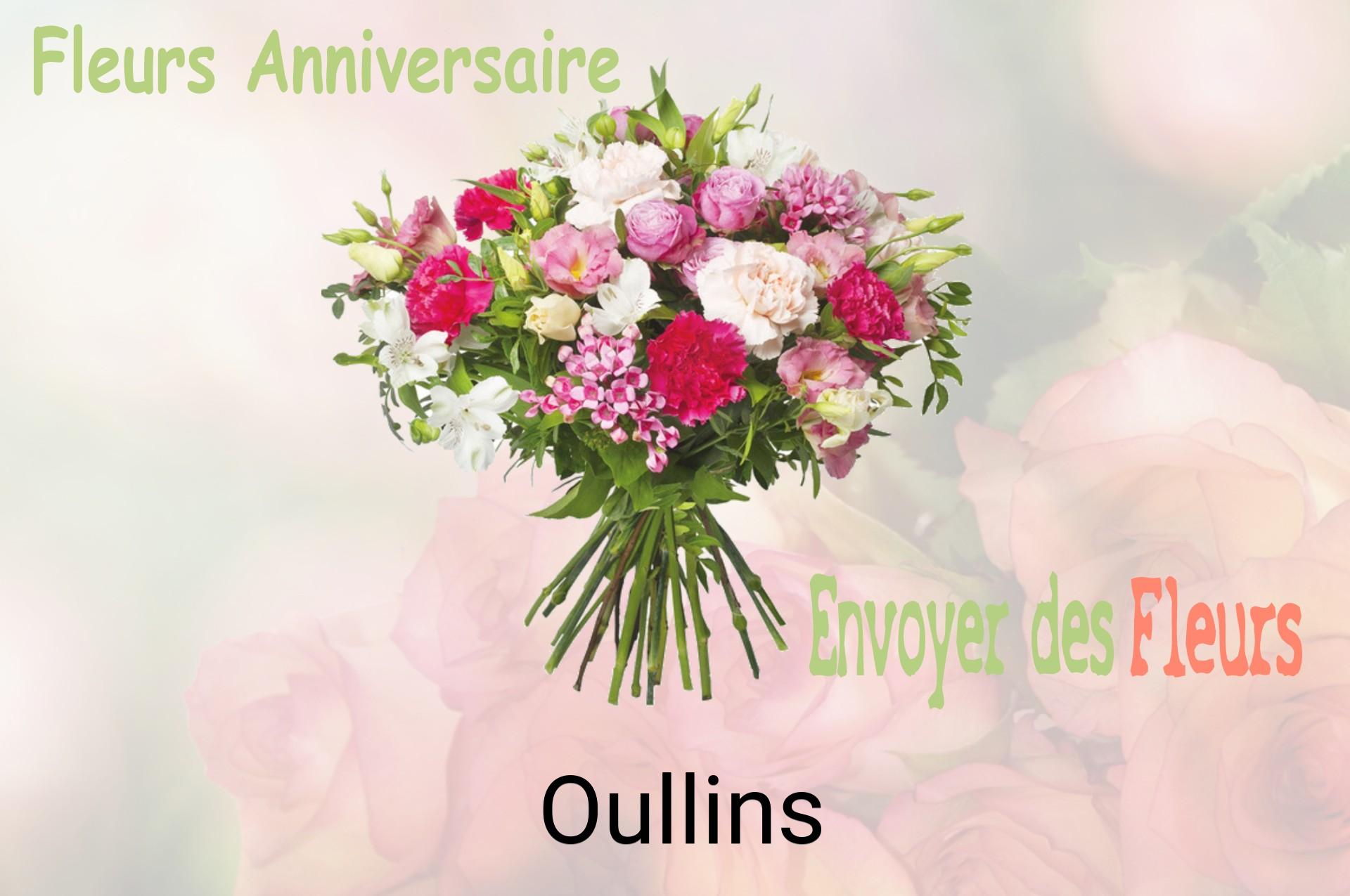 Bouquet de fleurs d’anniversaire livré à Oullins
